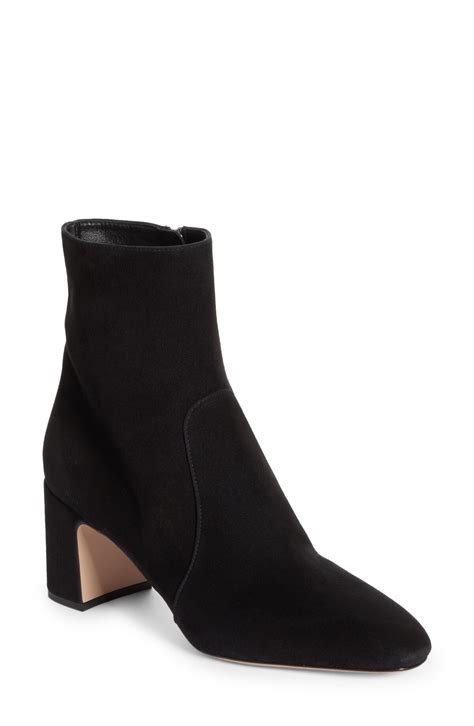 tronchetti camoscio prada|Prada Tronchetti Block Heel Bootie (Women) .